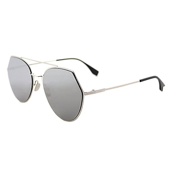 NEW w/case! Modified-Aviator Sunglasses